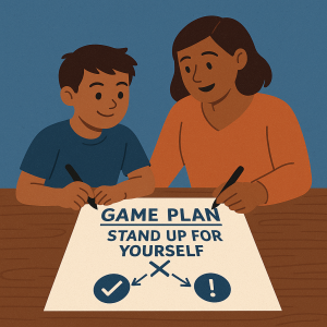 The practical way to work with your child’s school on bullying — emails that get answered, meetings that get results, and plans that protect.